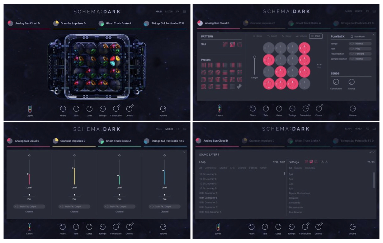 Native Instruments Schema Dark, un secuenciador de patrones cinemáticos para Kontakt Hispasonic